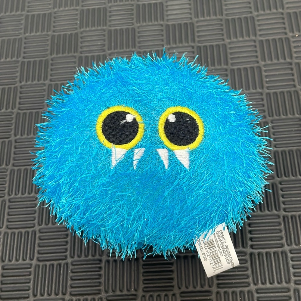 blue monster stuffed toy